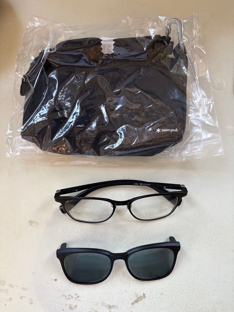 ジンズ　スノーピーク　サングラス　2025UMF-25S-019AA