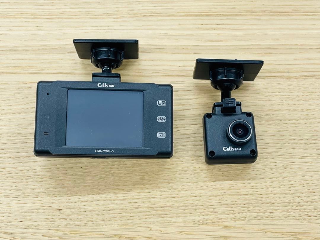 CELLSTAR（セルスター）CSD-790FHG 前後ドライブレコーダーセット
