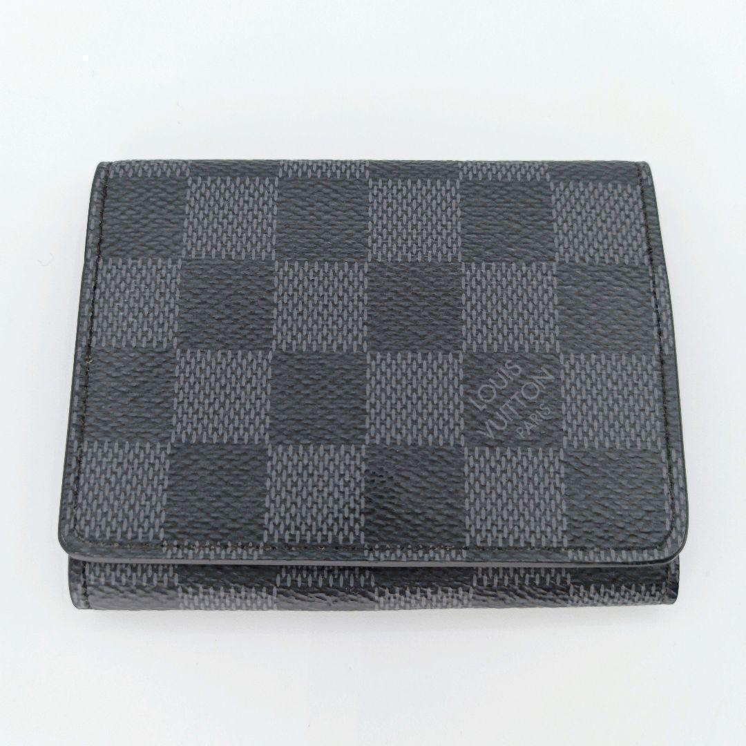 ルイヴィトン　アンヴェロップ カルトドゥヴィジット　ダミエグラフィット RFID