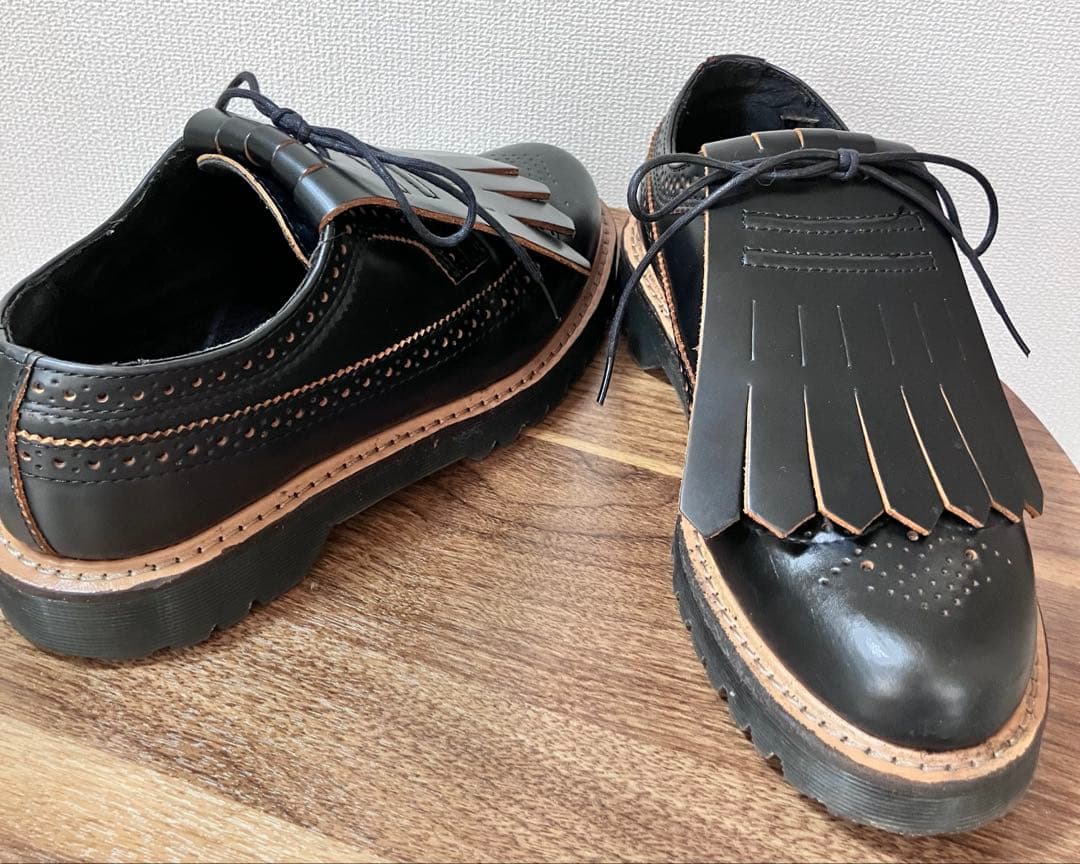 Dr.Martens 2way キルト ウィングチップ メダリオン