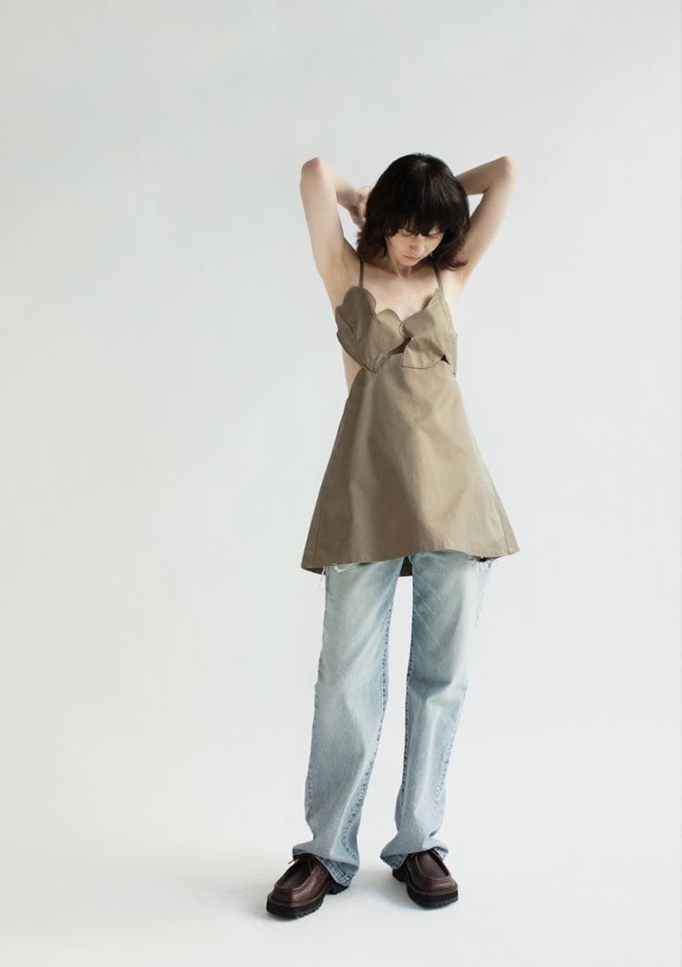 トップス leinwande Petal Strap Dress Bra Top