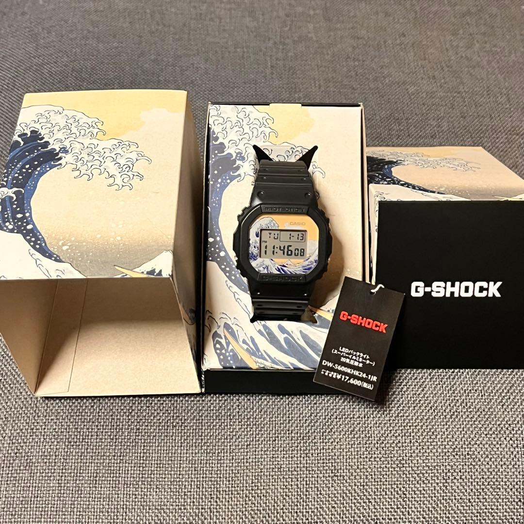 G-SHOCK Gショック 北斎 新品 タグDW-5600KHK24-1JR