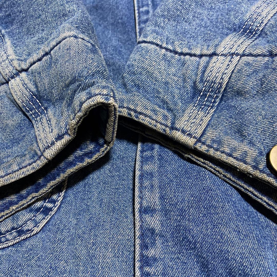 カーハート 激レア デニム生地 星タグ made in USA チョアコート