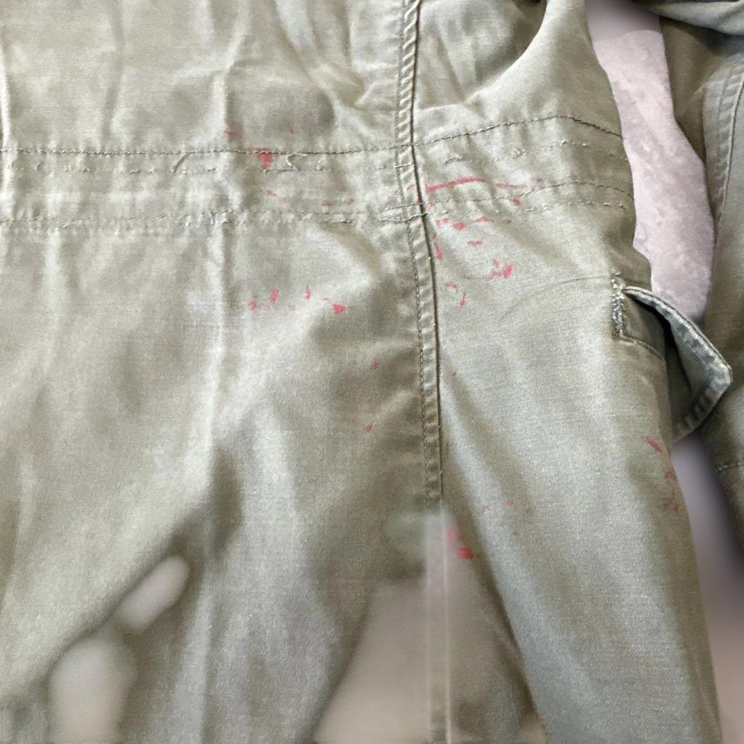 実物 M-65 フィールドジャケット1st ステンシル　ペンキ　USMC刺繍