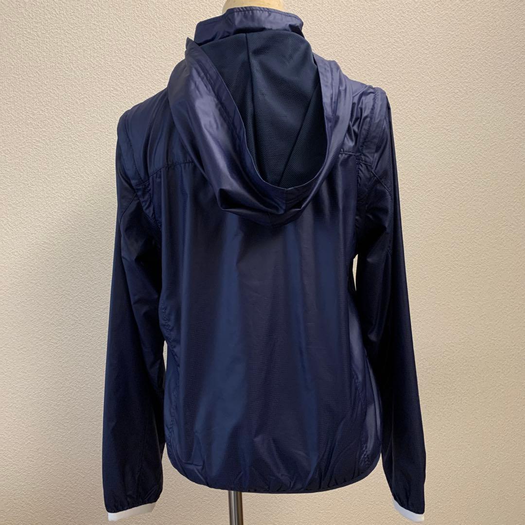 Callaway キャロウェイ　2wayクマ刺繍付ネイビーブルゾン　 LLサイズ