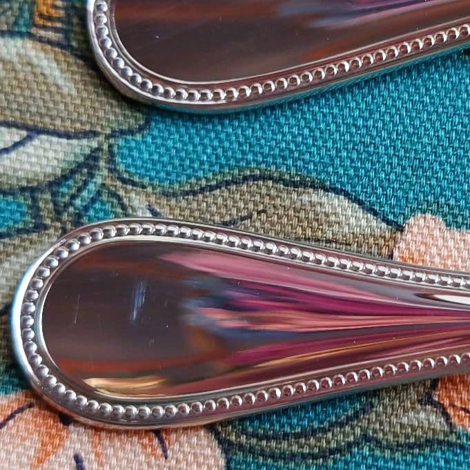 クリストフル パール コーヒースプーン6本 ケーキフォーク6本 合計12点