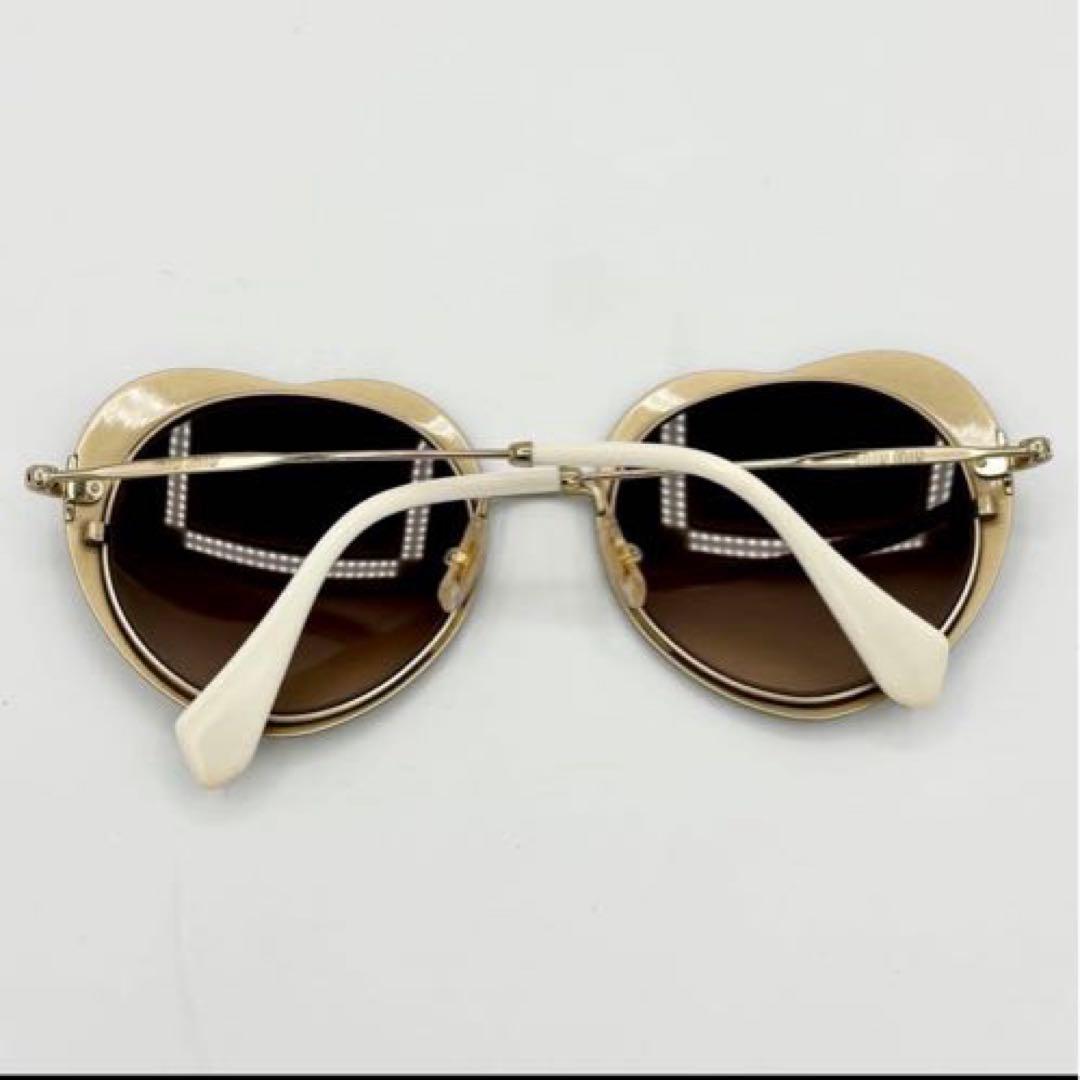 【美品】MIU MIU サングラス ハート ケース付 ミュウミュウ SMU54R