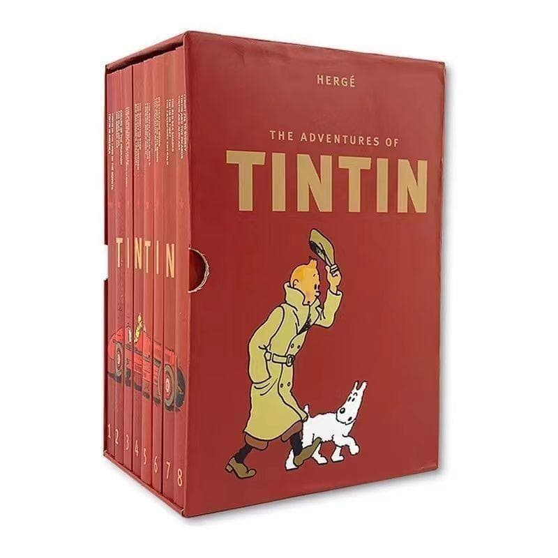タンタンの冒険 The adventures of TinTin 洋書 8冊