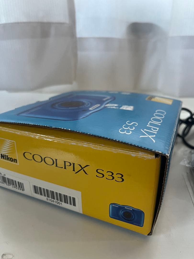 Nikon COOLPIX S33 青色 本体　動作確認済