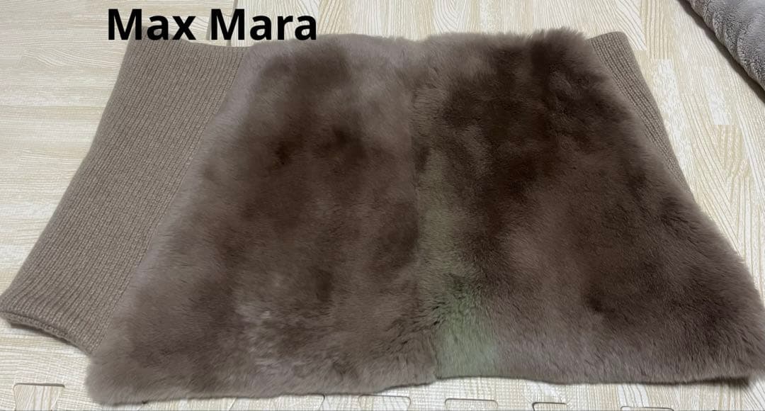 H*h様 週末セール★正規品　MaxMara マックスマーラ スヌードテディ