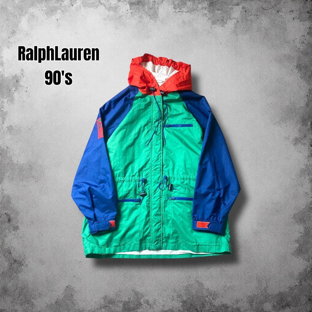 【専用】90s RalphLauren クレイジーパターン ナイロンジャケット