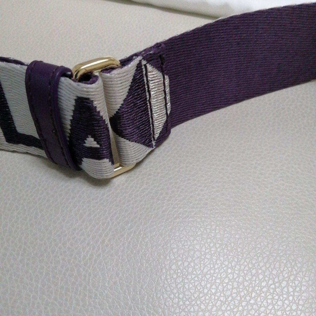 土日値下　FURLAフルラ　ショルダーバッグストラップ　ロゴ入