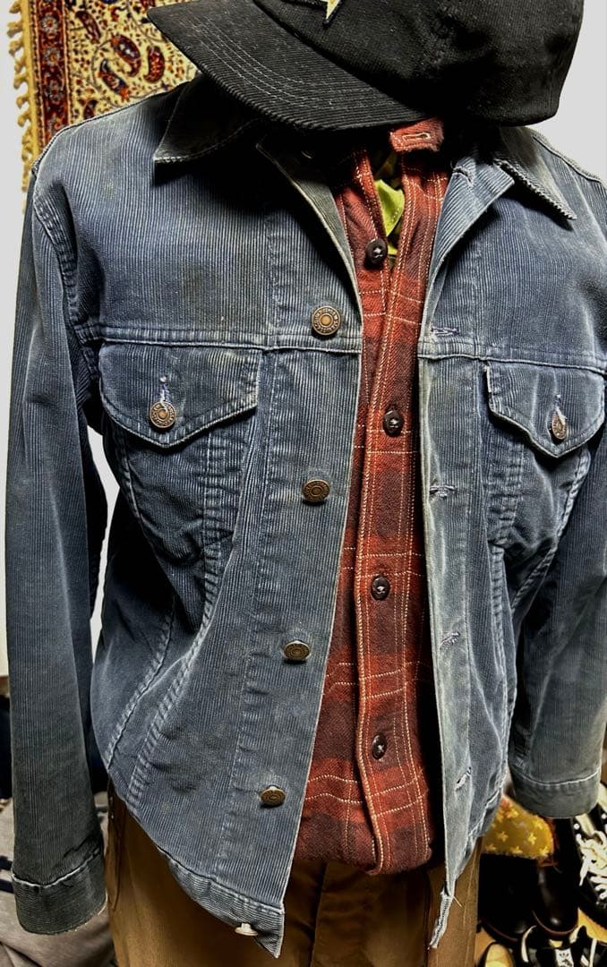 70s 雰囲気抜群　levi's 70505 1517 コーデュロイジャケット