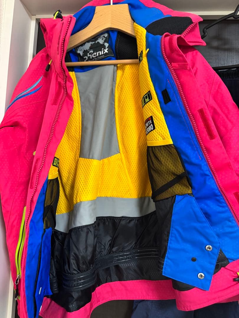 【美品】phenix レディース スキーウェア 上下セット