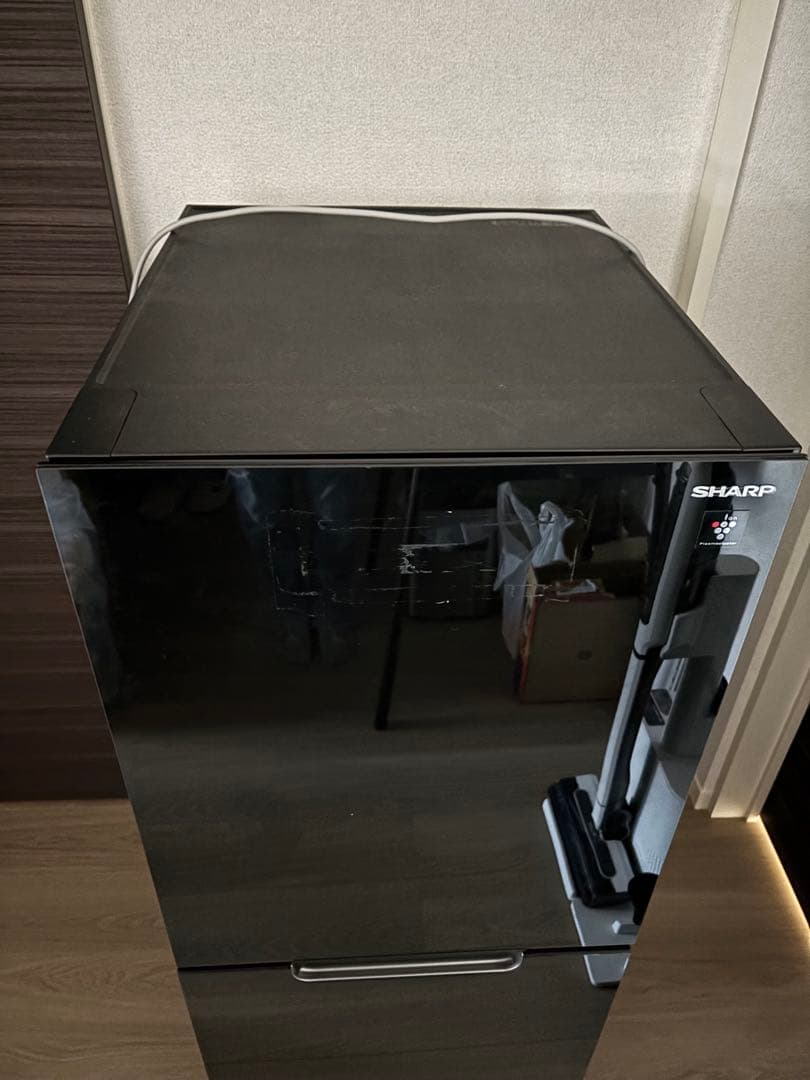 SHARP ブラック冷蔵庫 プラズマクラスター機能　152L(※さん専用)