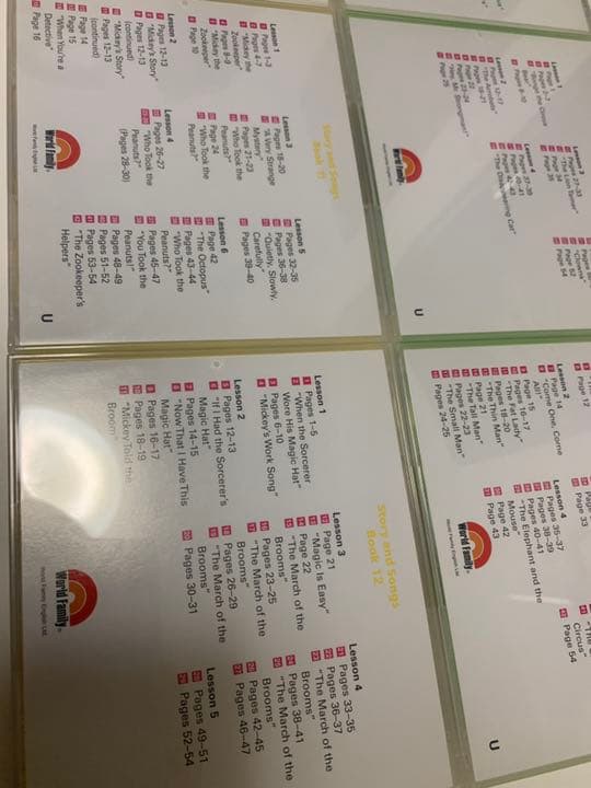 ストーリーアンドソングス 1〜12 CDセット