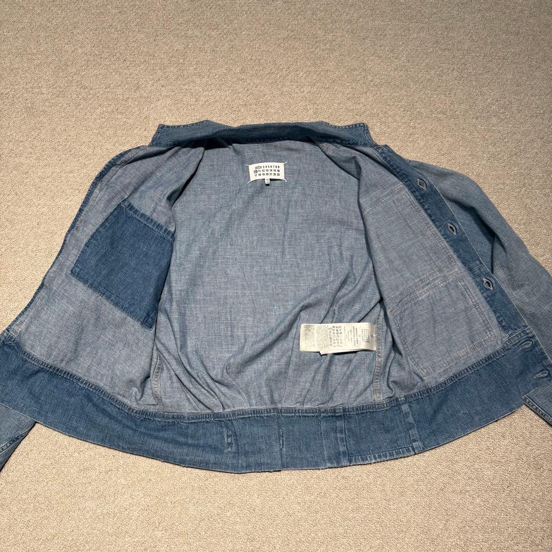 メゾンマルジェラ デニム キャバン ジャケット 44サイズ
