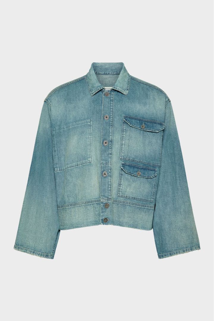 メゾンマルジェラ デニム キャバン ジャケット 44サイズ