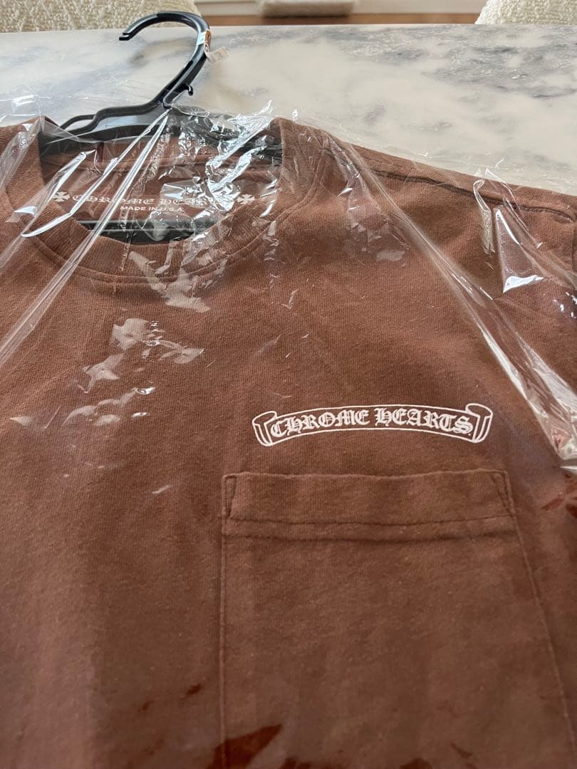 Chrome Hearts クロムハーツ半袖Tシャツ ブラウン