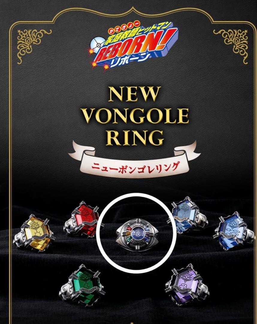 ニューボンゴレリング　家庭教師ヒットマンREBORN！　大空のリング25号