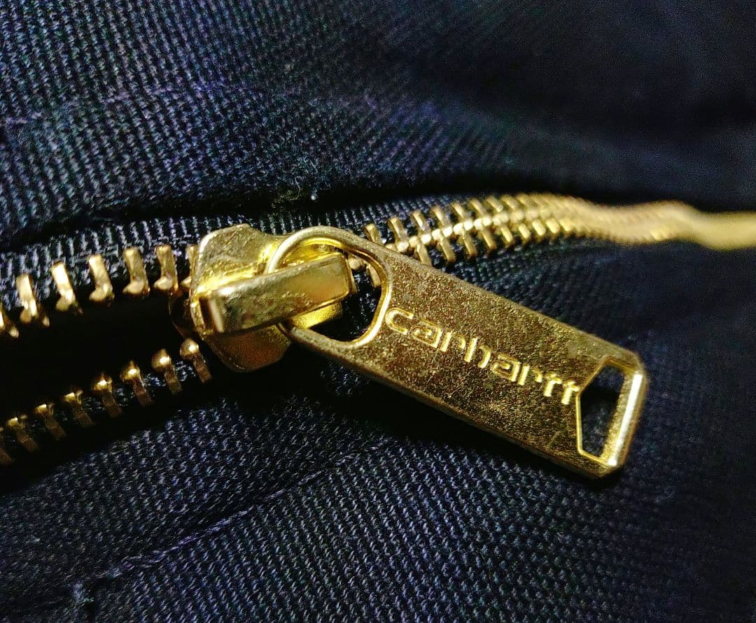 ❒Carhartt【ブラック 】ダックベスト USED美品✨ワンウォッシュ