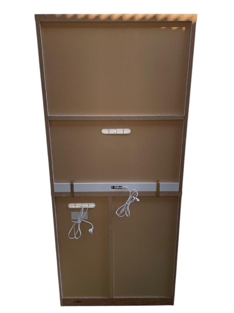 大阪京都限定 ニトリ 共和産業 食器棚 シャロー 幅90cm キッチンボード