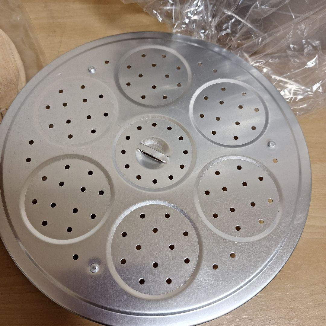 新品　アルミ　30cm セイロ　スチームクッキング　竹　業務用　蒸し器