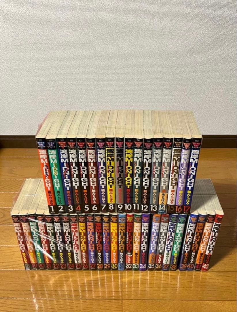湾岸MIDNIGHT 　1〜42巻　全巻セット　ほぼ初版