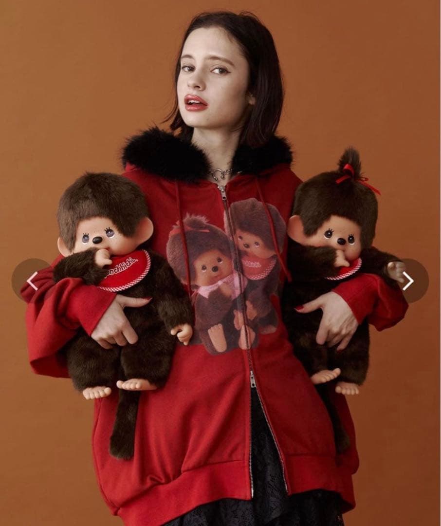 モンチッチ　jouetieコラボフーディ