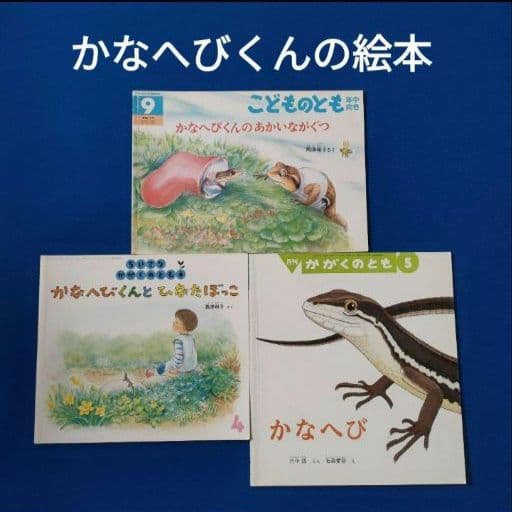 かがくのとも　こどものとも　かなへびくんの絵本　かなへび　福音館