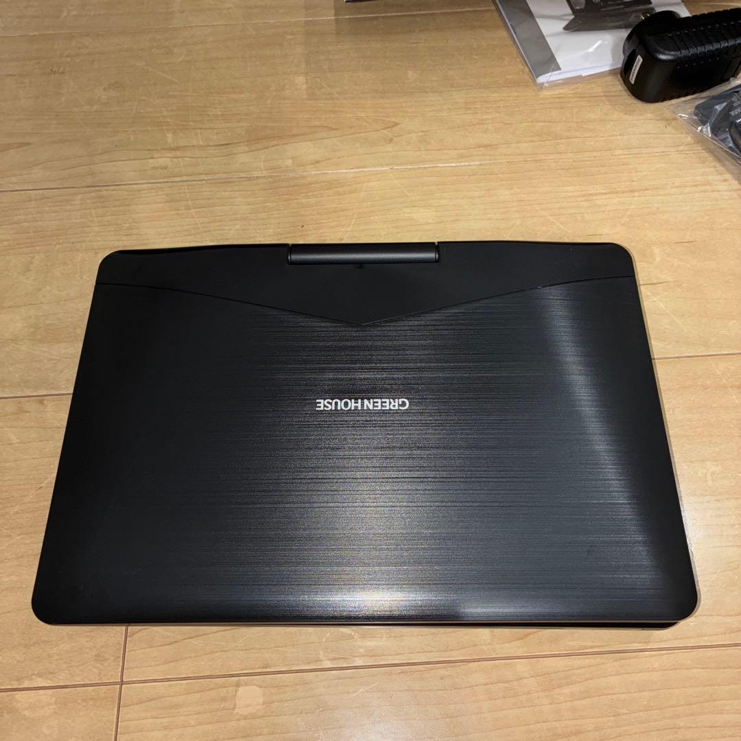 ポータブルブルーレイプレイヤー HOUSE GH-PBD11B-Bk