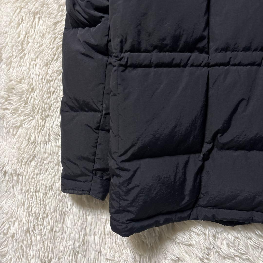 エディバウアー　カラコラム　ダウンジャケット　S表記　黒　フード