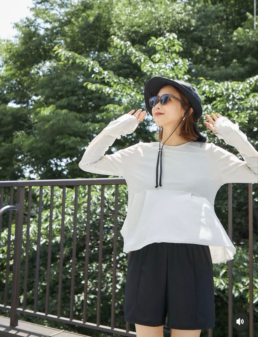 しまむら田中里奈mysaラッシュガード水着LL13号yumitalchoco