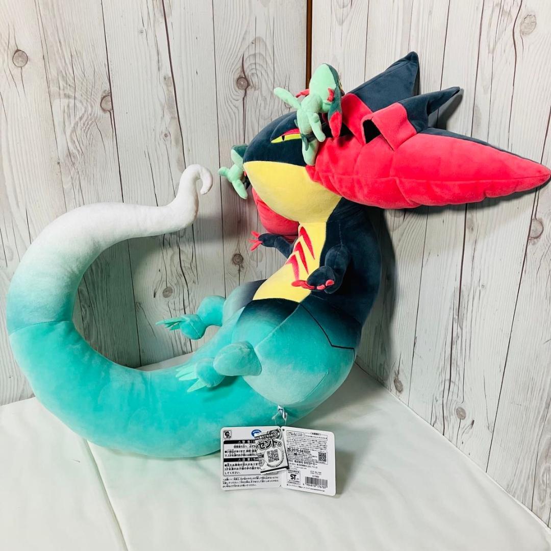 【希少 新品タグ付き】タカラトミー ポケモン ぬいぐるみ ドでか！ドラパルト