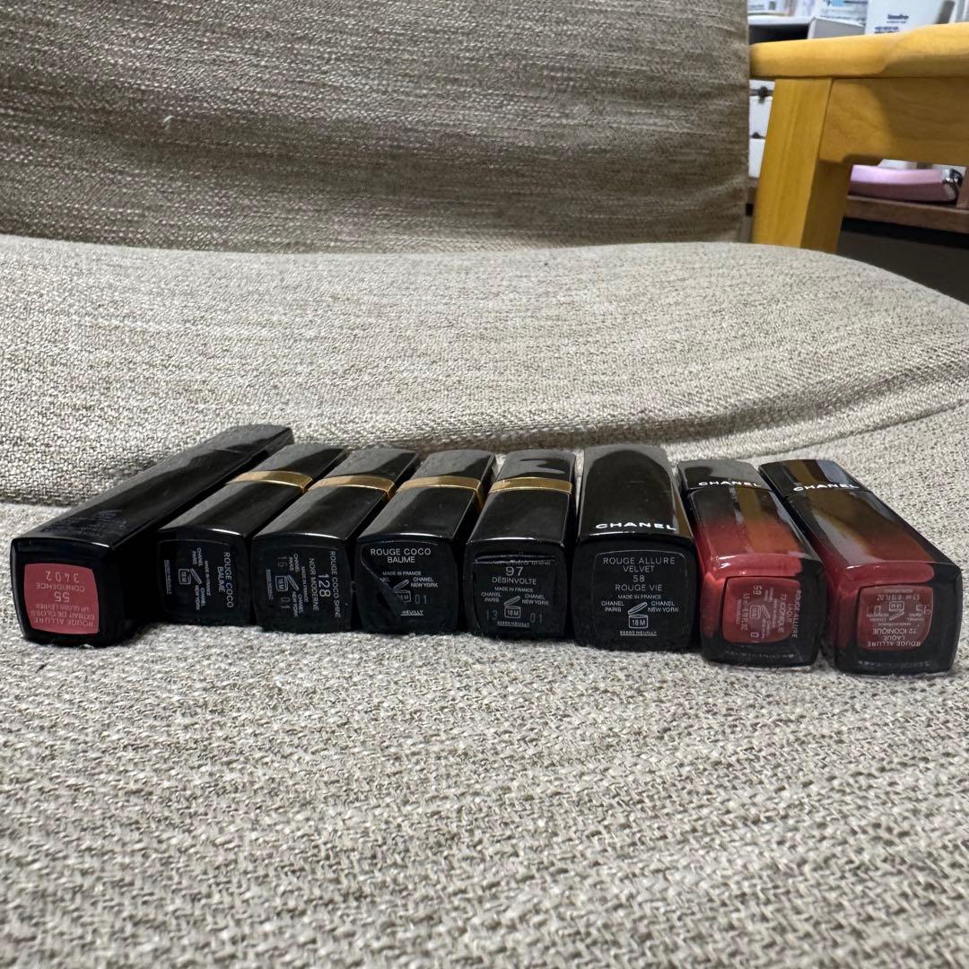 CHANEL ルージュ ココ シャイン 8本セット