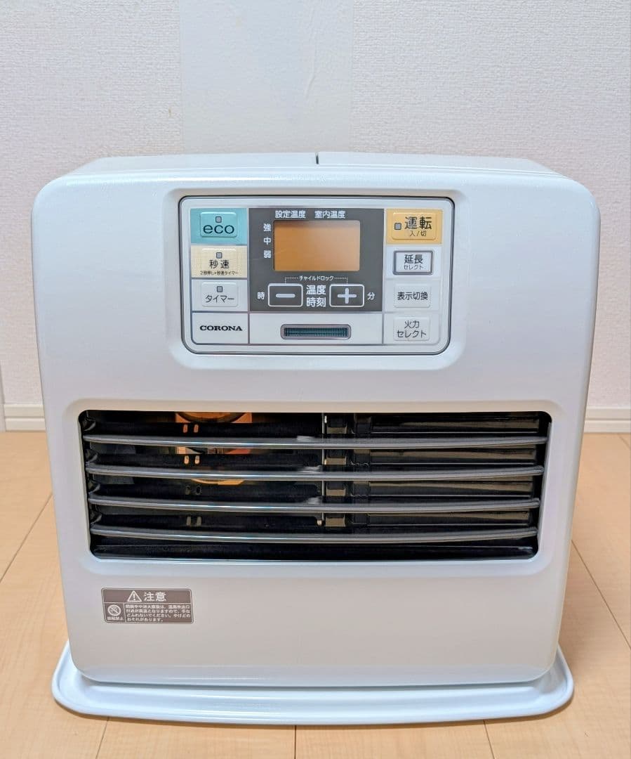 CORONA 石油ファンヒーター FH-ST3618BY-W（パールホワイト）