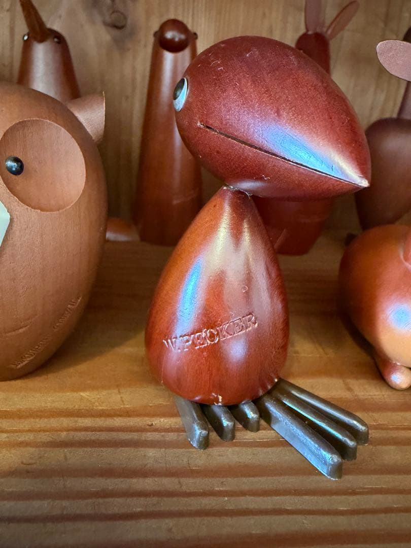 千趣会　ロイヤルペット　木製　アニマル フィギュア　北欧　19体