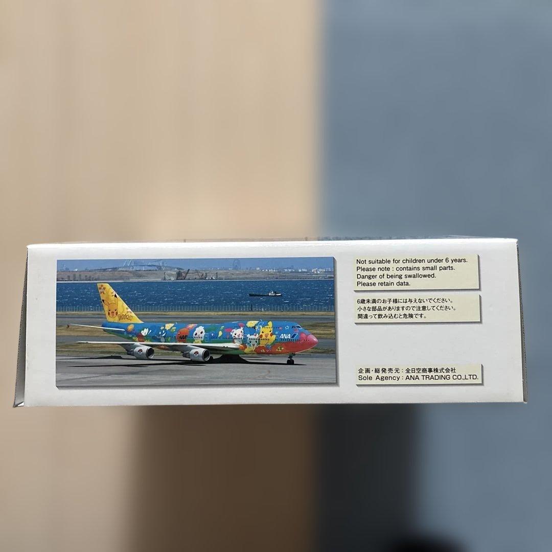新品 1/200全日空商事B747-400ANAポケモンジェットお花ジャンボ