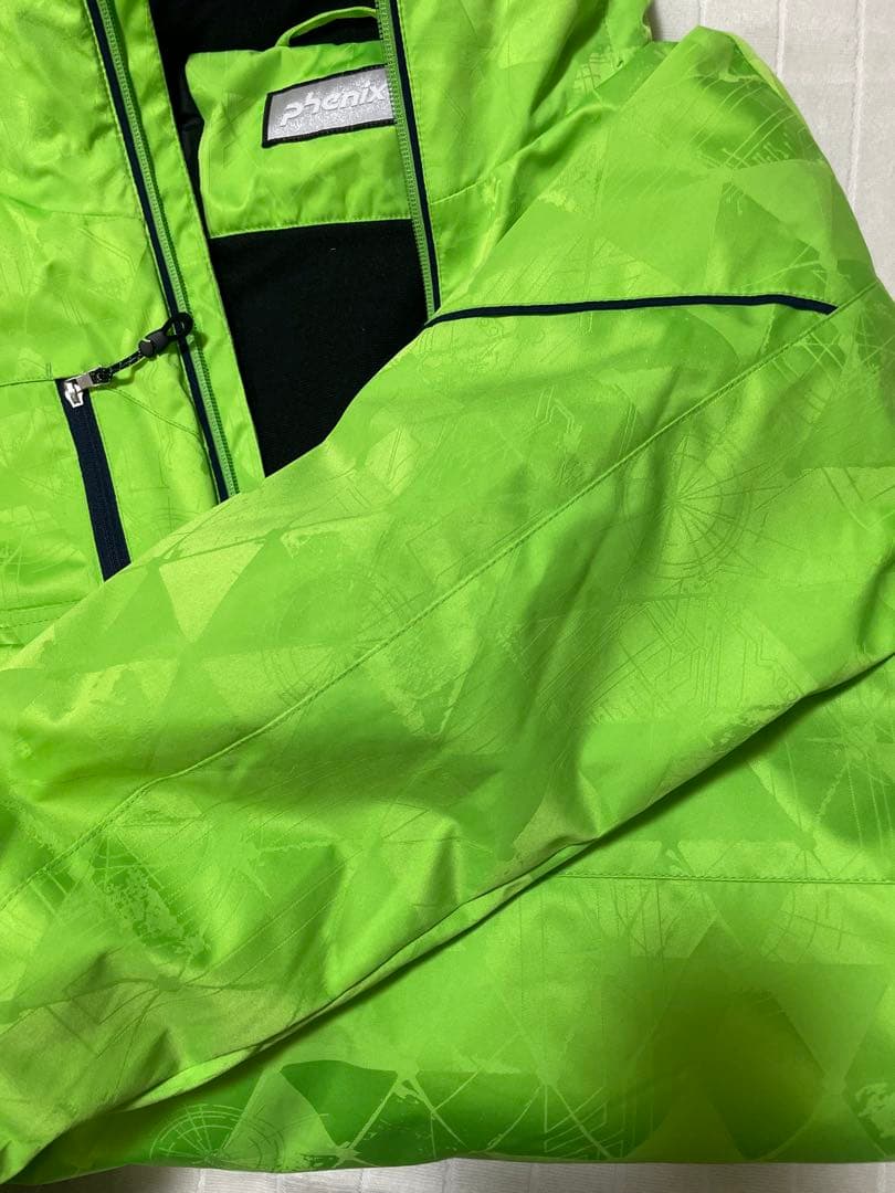 極美品phenix フード付きスキーウェアセットL 1回のみ！