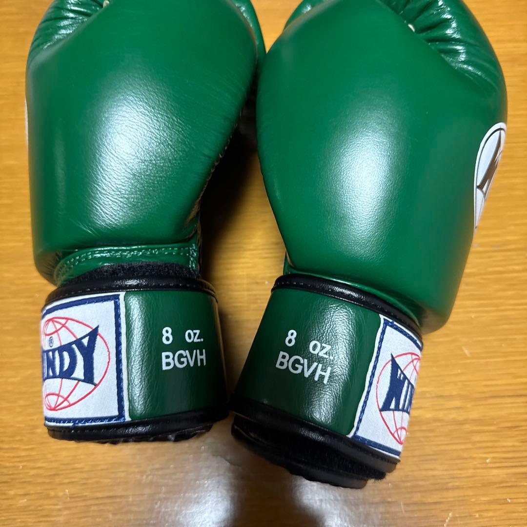WINDY ボクシンググローブ 8 oz グリーン