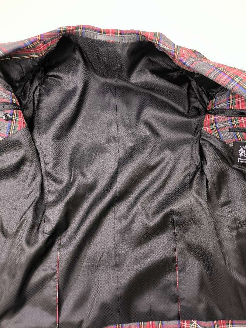 Lam bretta ランブレッタ タータンチェック テーラードジャケット M