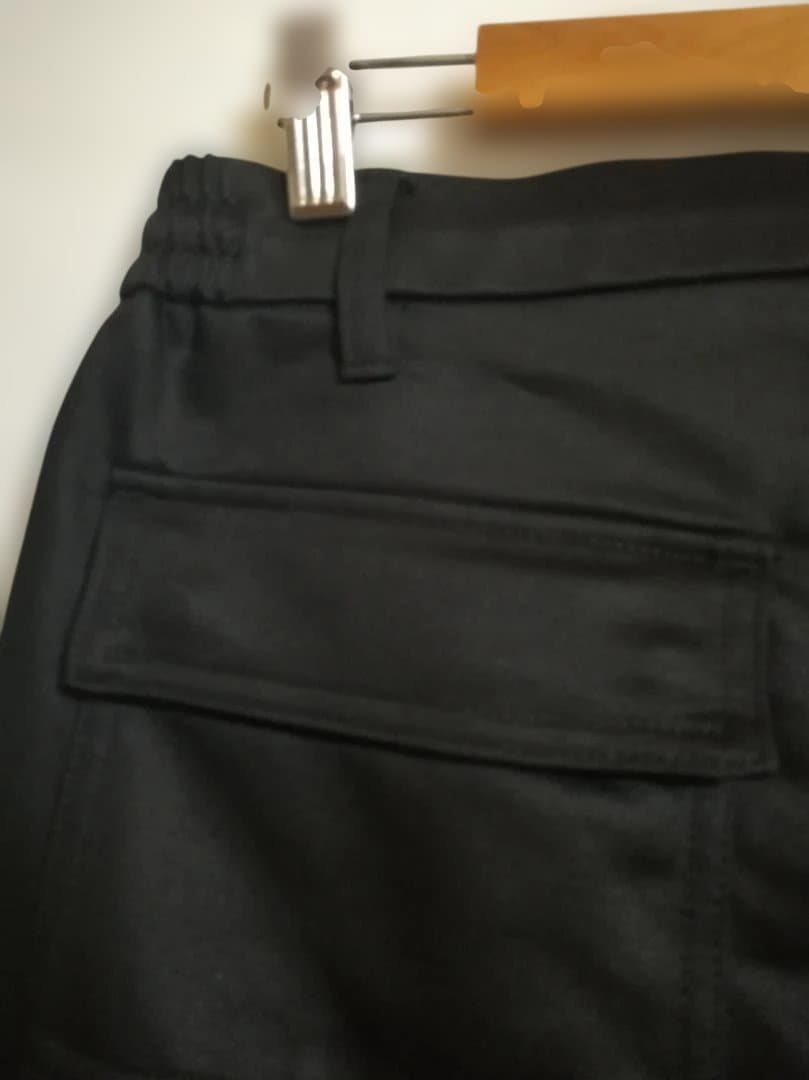 1piu1uguale3 RELAX スリムカーゴパンツ 黒 サイズS