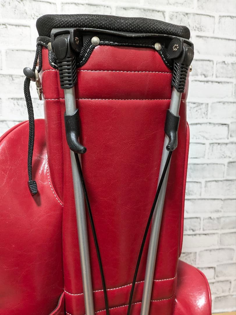 専用★ベルディング　キャディバック　スタンド式　レッド　赤
