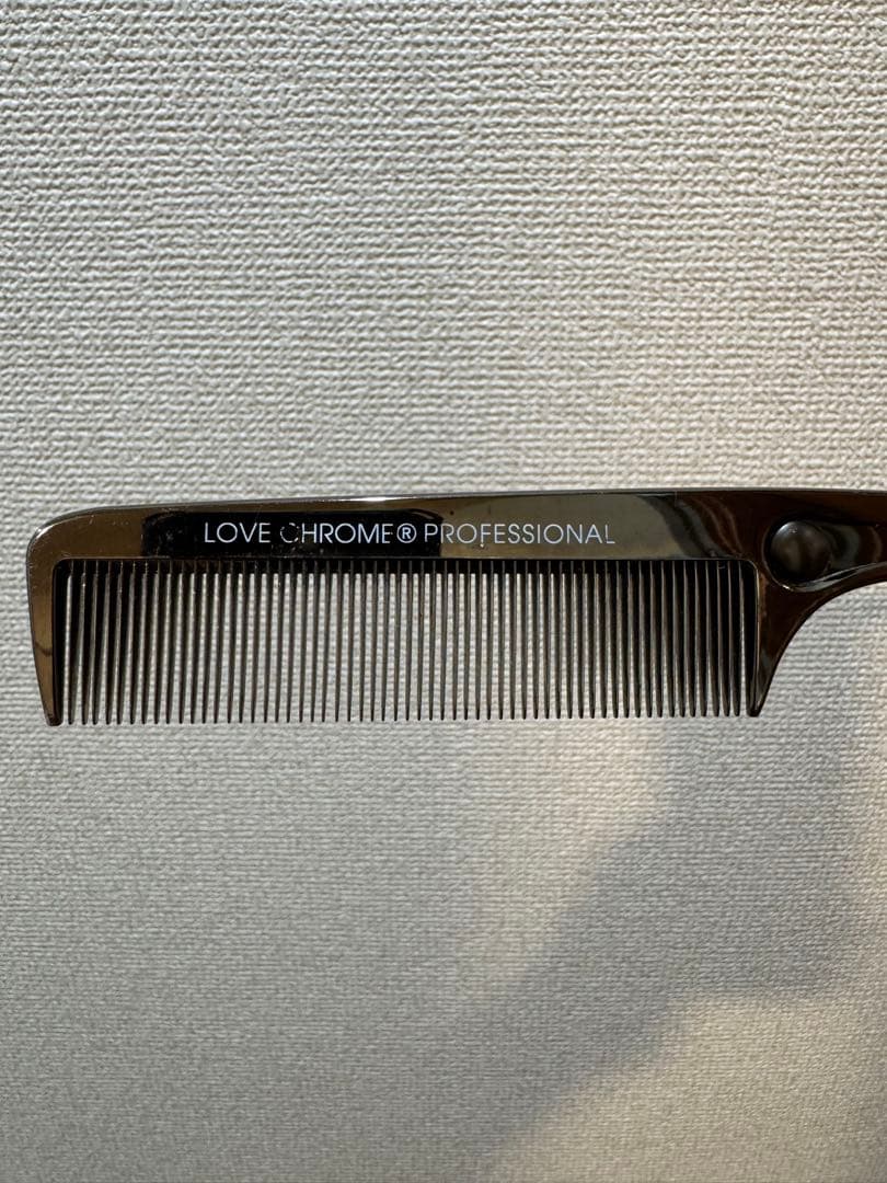 【廃盤品】ラブクロム リングコーム ゴールド＆ブラック　２本セット（バラ売り可）