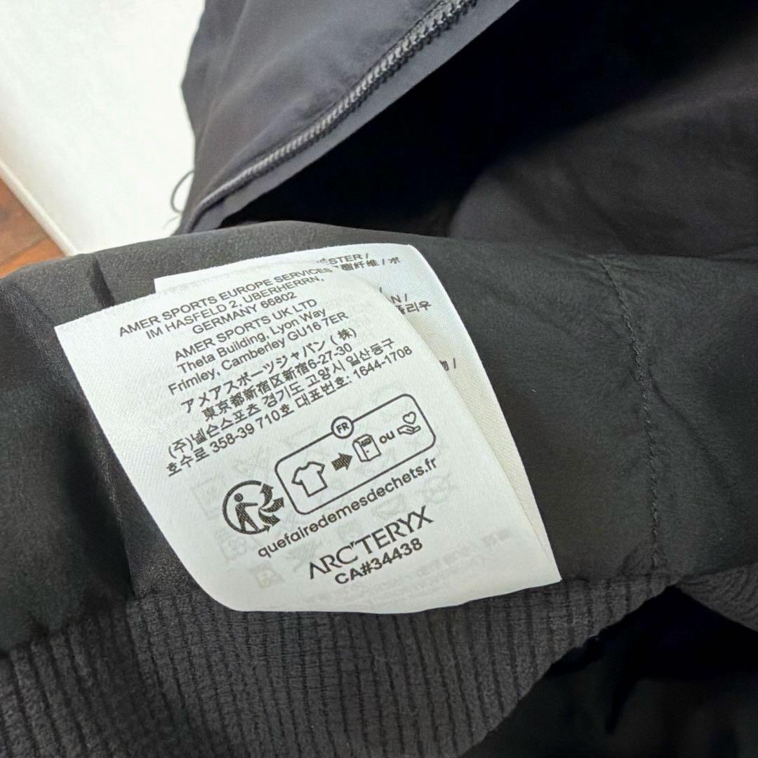 ARC'TERYX ATOM SL VEST MEN'S M ブラック