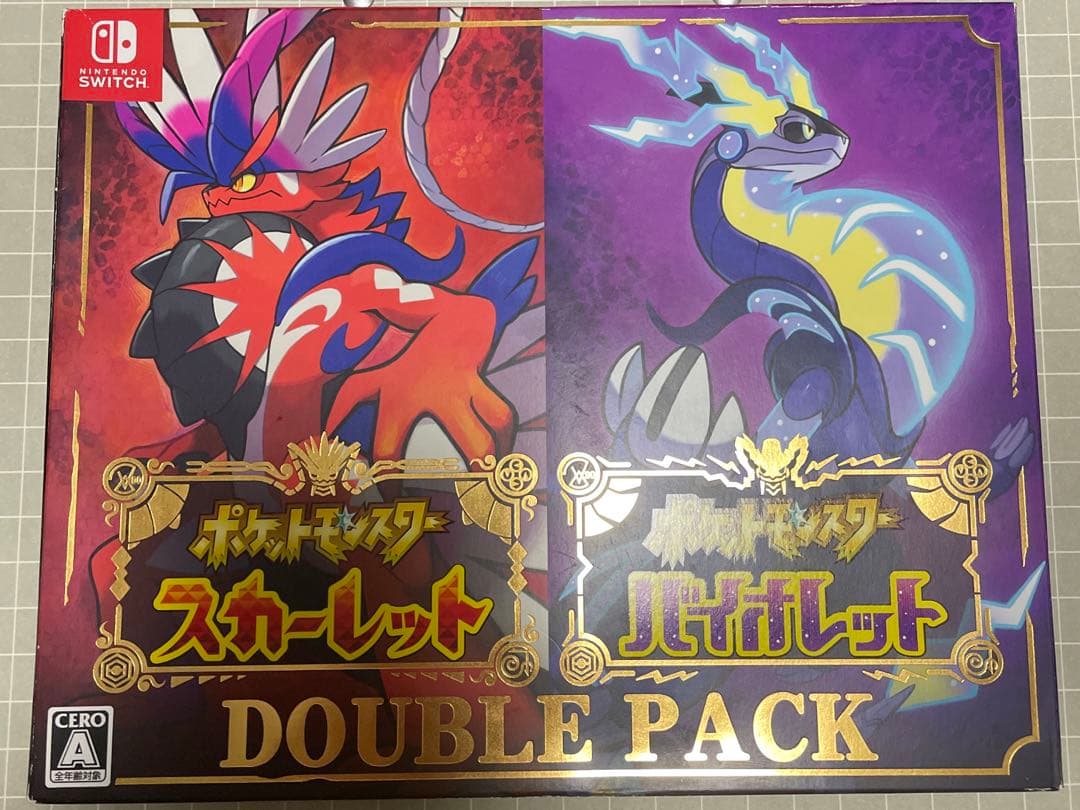 ポケットモンスター　スカーレット　ヴァイオレット　ダブルパック
