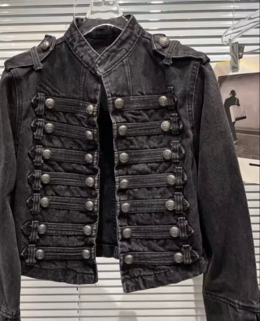 ジャケット・アウター Women's denim Napoleon Jacket