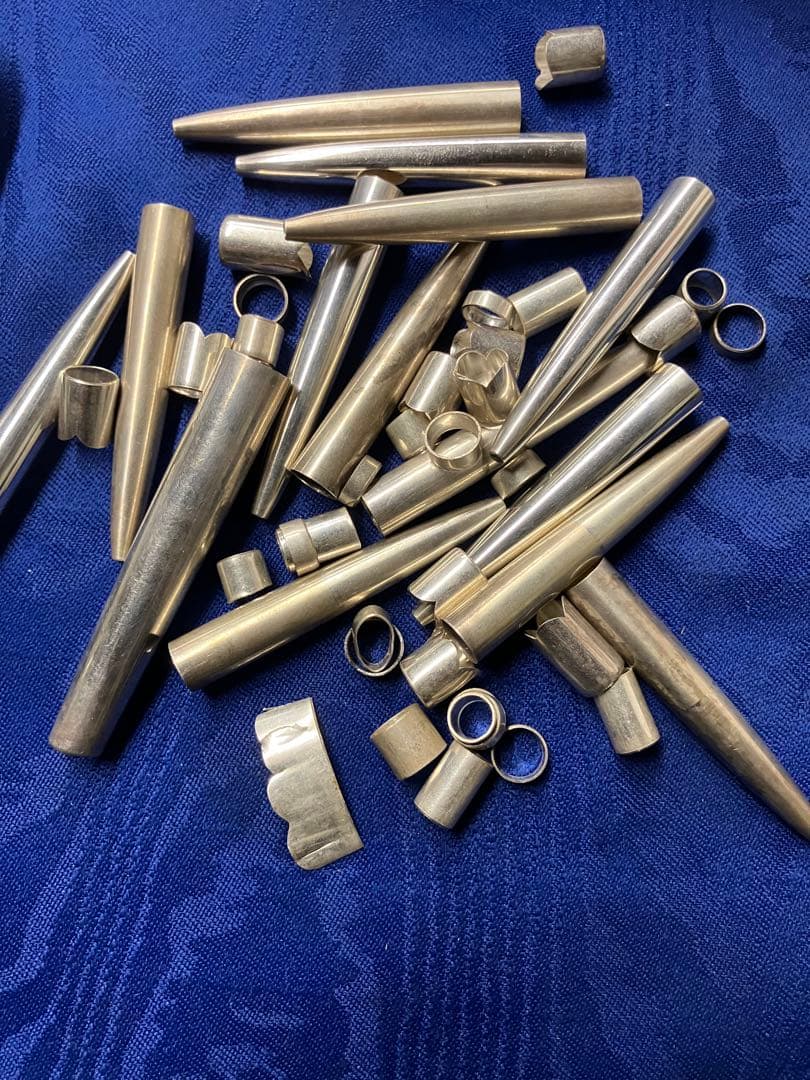 あ*3様 シルバー925 万年筆の部品　銀細工 アート用品　まとめ100g