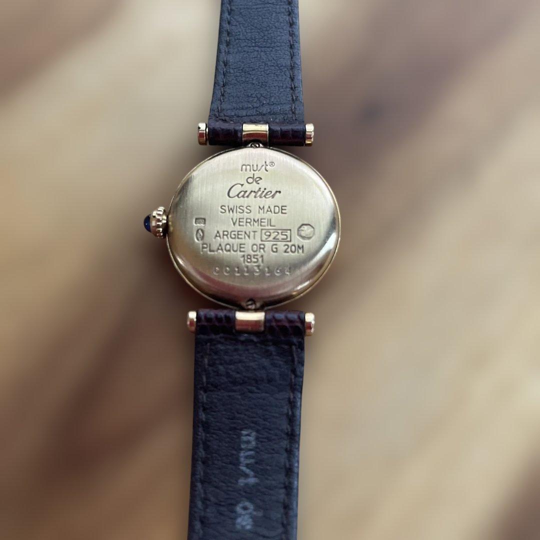 カルティエ　オパラン　ヴィンテージ 時計