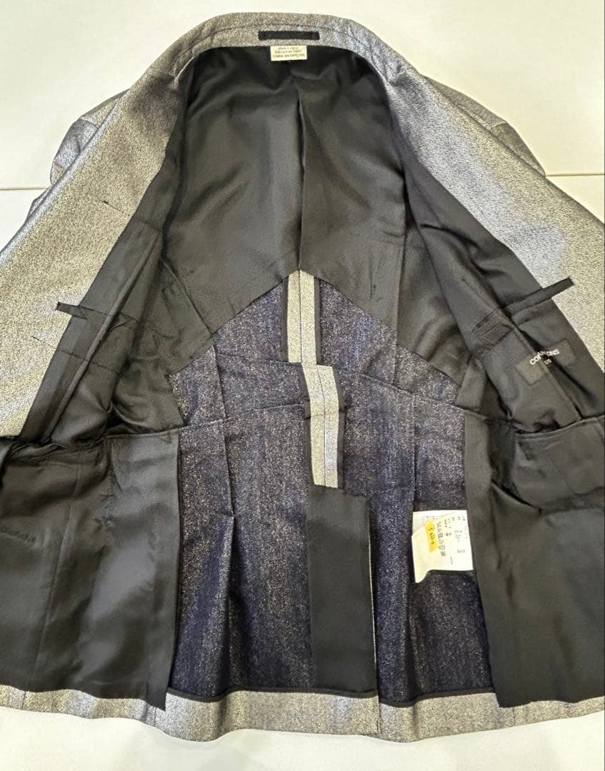 2021SS コムデギャルソンオムプリュス ジャケット シルバー